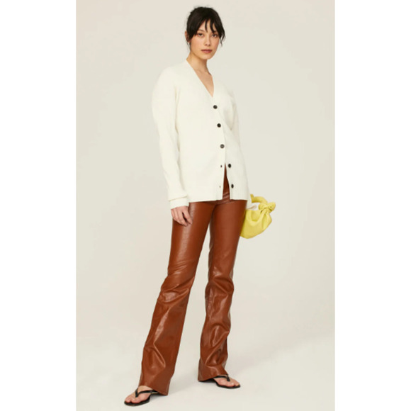 A.L.C. Ellen Sweater Cardigan Off White XL - Picture 2 of 16